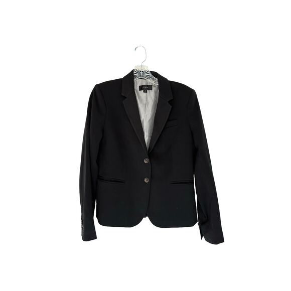 J. Crew Factory Jackets & Blazers - J.Crew Schoolboy Blazer Black Office Career Preppy Academia Scholarly Small